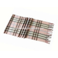 Classic Checked Style Homens 30 * 180cm escovado Padrão Softest Fleece Scottish Cashmere Scarf